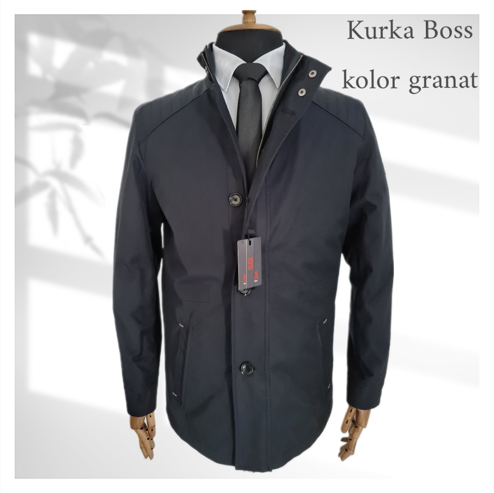 Obrazek Kurtka męska Boss kolor granatowy